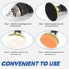 Glarks 26Pcs 3inch 5inch Car Foam Drill Polishing Pad Kit,