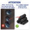 110 PCS Vacuum Caps Assortment, Vacuum Plugs Hose End Cap,