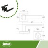 Amig - Door Handle Set | Model CADIZ | 52