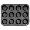 DIVCHI 12 Cups Muffin Tray - Nonstick BPA Free &