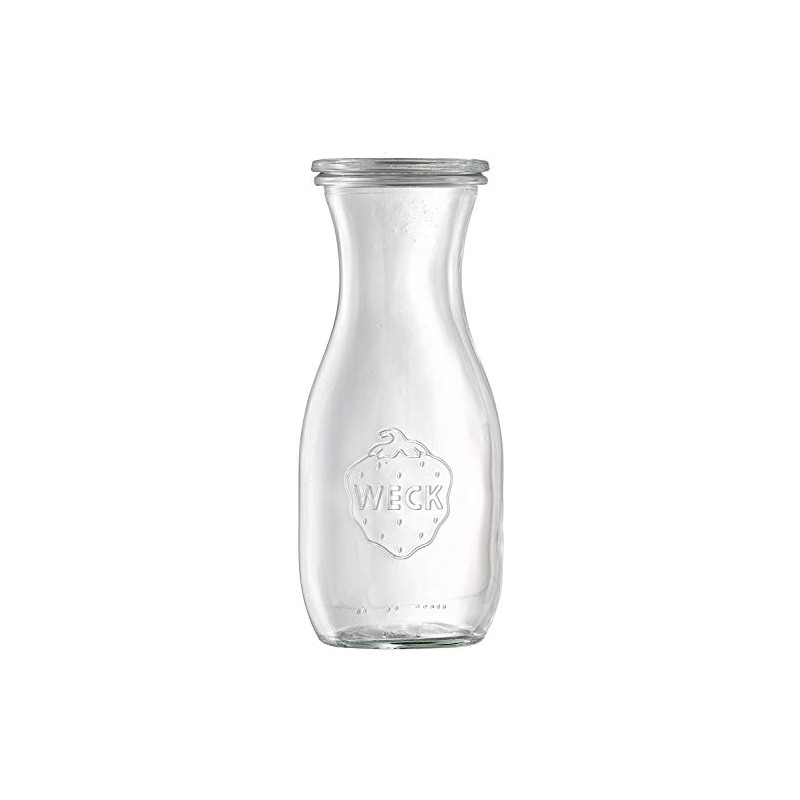 Weck Juice Jar - (2) 764 1/2-Liter jar with Rubber