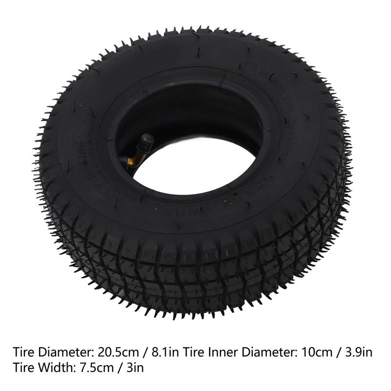 Electric Scooter Tire with Inner Tube Stretchable Tire Replacement Anti