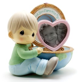 Precious Moments Figurine with Mini Photo Frame