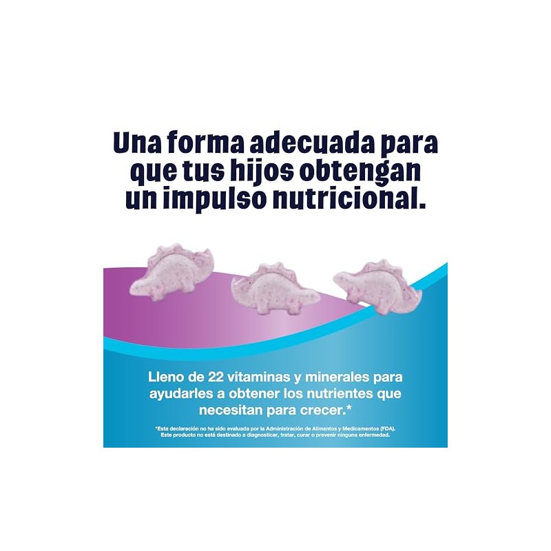 Kal Multisaurus Diarias Multivitamínico Vitaminas Niños Completo