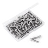 M5-0.8 x 25mm Hex Socket Head Cap Screws Bolts 304