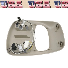 Unbranded Overhead Console Housing Reading Light For 2002 2003-10 Dodge Ram 1500 2500 3500