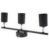 LED Track Light Kit 3 Heads 15.9in Arm 90 Degrees