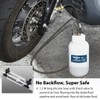 FIRSTINFO Brake Service Brake Fluid Bleeder Bottle/Receiver with Non-Return Check