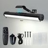 Picture Light with Remote, 13.7IN/35CM Painting Light, 4400mAh Battery, Adjustable