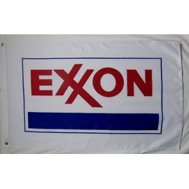 Exxon Garage Flag 3' X 5' Indoor Outdoor Oil and Gas Banner