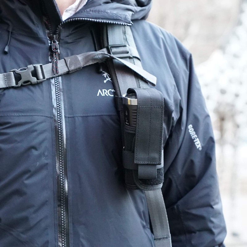 VIPERADE Multifunctional Torch Bag, Adjustable Storage Bag, Molle Nylon Bag,