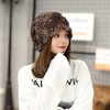 Plus Nao Women's Lace Cap, Summer Knit Hat, Embroidered, Floral