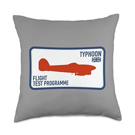 Hawker Typhoon Throw Pillow