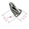 Cocoarm Heavy Duty Fender Hanger with Spring Buckle, 316 Stainless