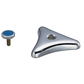LIXIL INAX A-070-1 Metal Triangle Handle (with Blue Screws) for Water
