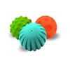 Edushape Ed 722006/3 Mini Textured Balls, Multi-Colour, Random Colour