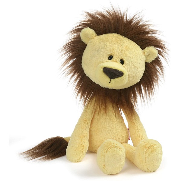 GUND Toothpick Zane Lion Plush Stuffed Animal, Yellow, 16"