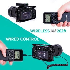 Wireless Remote Shutter Release for Nikon, Shutter Release Timer for d850, Z9, d7500, d5600, d500, d750, Z5, Z6, d780, d800, d7200, d810, d4, d700, Z6, d5500