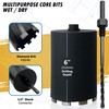 6" Dry/Wet Multipurpose Core Bit for Masonry, Concrete and Natural