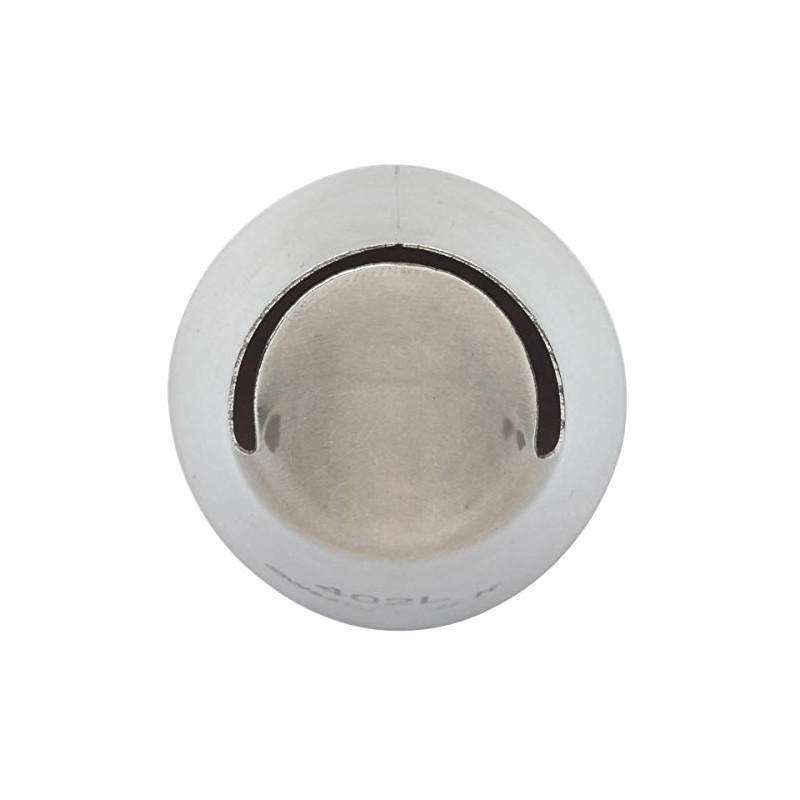 KitchenCraft SDINOZLRG06 Sweetly Does it Large Piping Nozzle, Ruffle Tip,