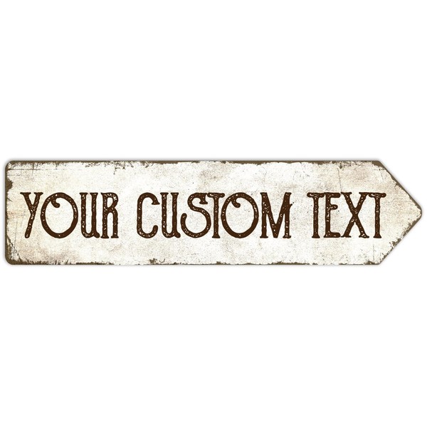 Rustic Custom Sign, Personalized Metal Signs, Gift for Him Men