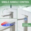 Single Handle Bathroom Faucet Single Hole with Pop up DrainSurface