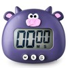 Cute Digital Kitchen Timer, Small Timers Cartoon Animal Shape Digital
