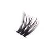 Kooyou Super Thin Band Lash Clusters,72 Pcs D Curl Lash