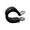 Zinc Plated Rubber Lined P Clips Cable Mounting Hose Pipe