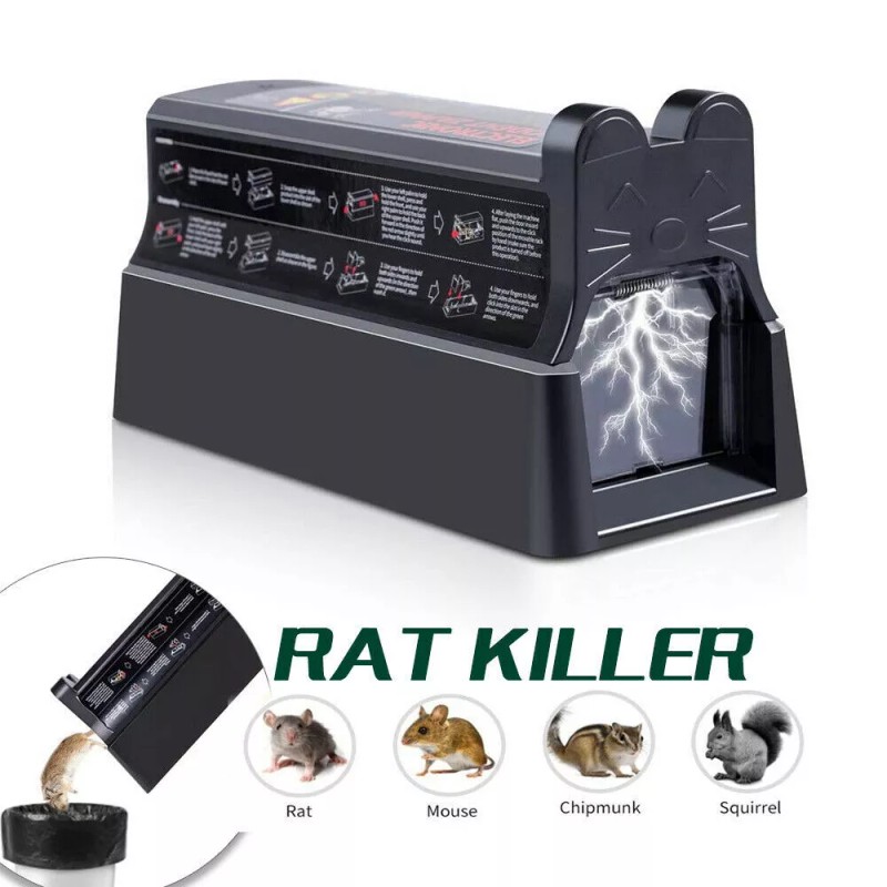 LW 2PK Electronic Mouse Trap Pest Victor Control Rat Killer
