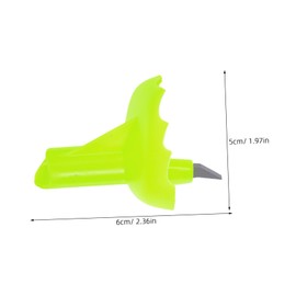 Gogogmee Trekking Pole Tip Tips of Trekking Poles Walking Cane Accessories Skiing Accessories Walking Poles Boot Tips Ski Pole Tips Replacement Rod Tips Yellow Nylon and Tungsten Steel