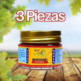 3 Pomadas Tigre Buda Roja Dolores Musculares Original Oferta