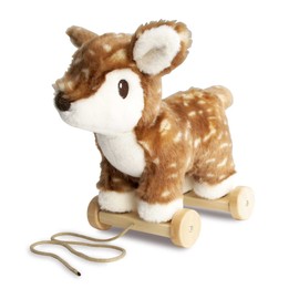 Little Bird Told Me - Pull Along Toy with Removable Wheels, for Toddlers and 1 Year Olds (Willow Deer)