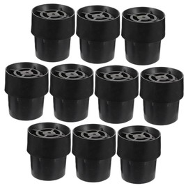 LALAFINA 10Pcs Non Slip Trampoline Leg Pads Outdoor Replacement Caps Durable and Wear Resistant Cover Easy Installation for Enhanced Stability