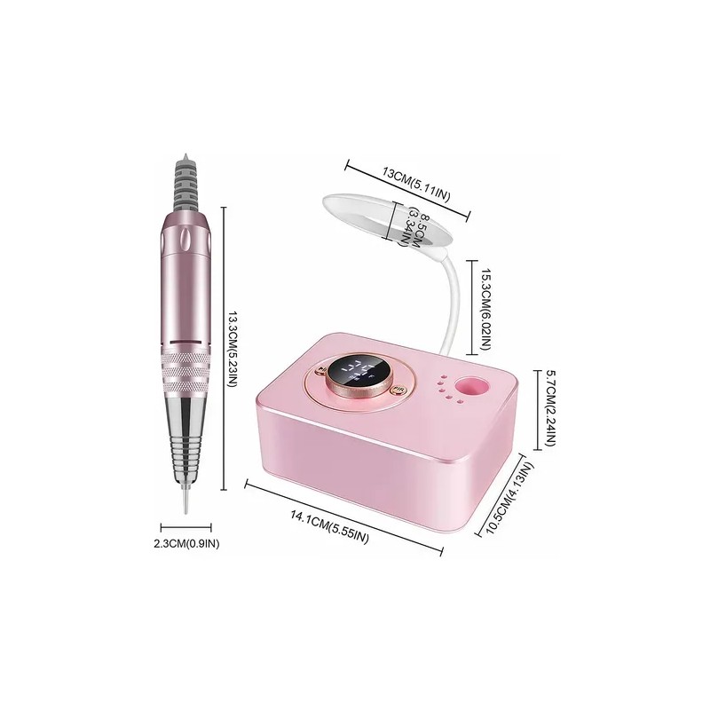 Pulidor De Uñas Profesional 35000rpm Cableado Multifuncional