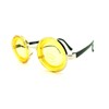 SA106 Thick Bifocal Yellow Lens Round Circle Novelty Glasses