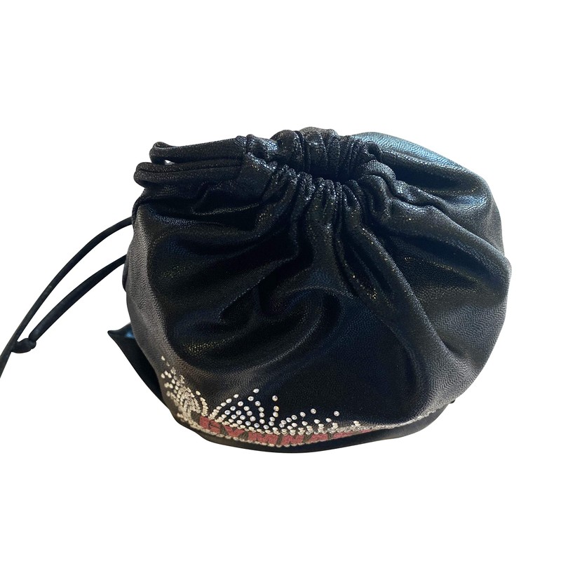 LIL'FOX 8" x 10" Drawstring Girls Grip Bag for Gymnastics