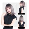TefuRe HA-6131-GyPk Inner Color Wig, Bob, Semi-Long, Medium, Inner, Lightly