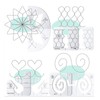 11 Pcs DIY Quilting Template Set Domestic Sewing Acrylic Templates