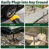 14 Inch Rebar Stakes 1/2" Heavy Duty Ground Anchors for