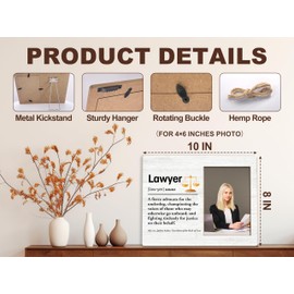 Lawyer Photo Frame, Appreciation Gifts For Lawyer Attorney Paralegal, Lawyer Definition Picture Frame Gifts For Retirement Christmas, Law School Student Graduation Gifts, Future Lawyer Gifts -66
