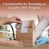 57 Lb Kraft Brown Paper Bags- Pack of 25ct