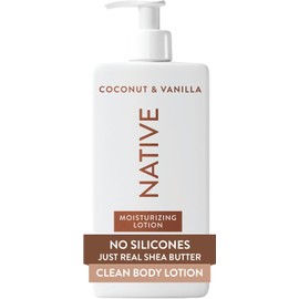 Native- Loción corporal que contiene humectantes de origen vegetal de origen natural para mujeres y hombres Restaura la piel seca