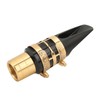 Alto Sax Mouthpiece Kit with Cap Ligature Metal Brass Saxophone