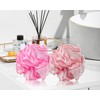 2-Pack Large Shower Loofahs, 75g Soft Mesh Bath Sponges for