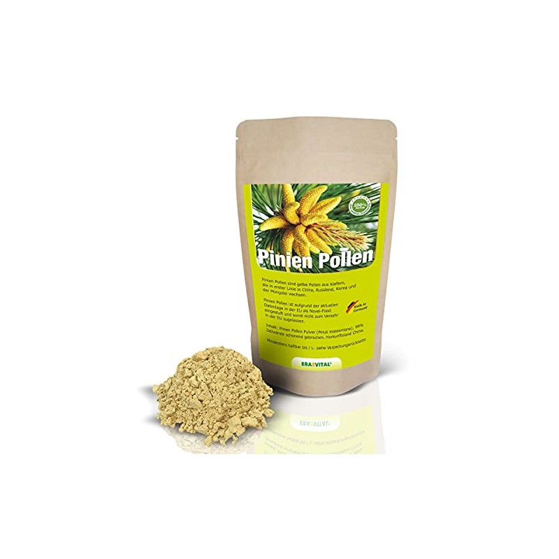 Pine Pollen 100 g Wild Collection Cell Wall Broken in