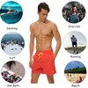 TBMPOY Men's Swim Trunks Beach Shorts with Mesh Lining Quick