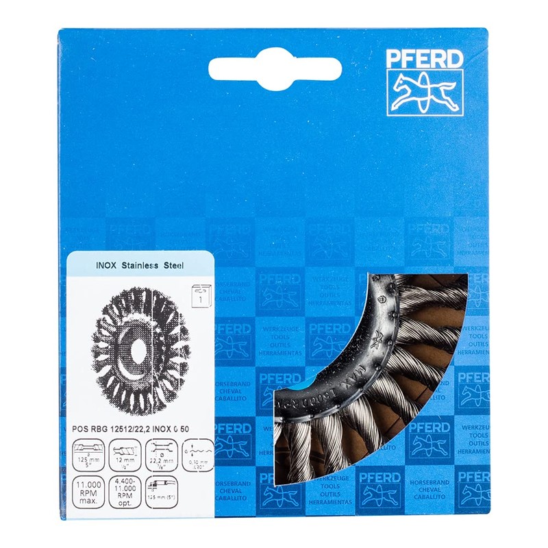 Pferd 43303008 – Carda POS RBG 12512/22.2 Inox 0.50