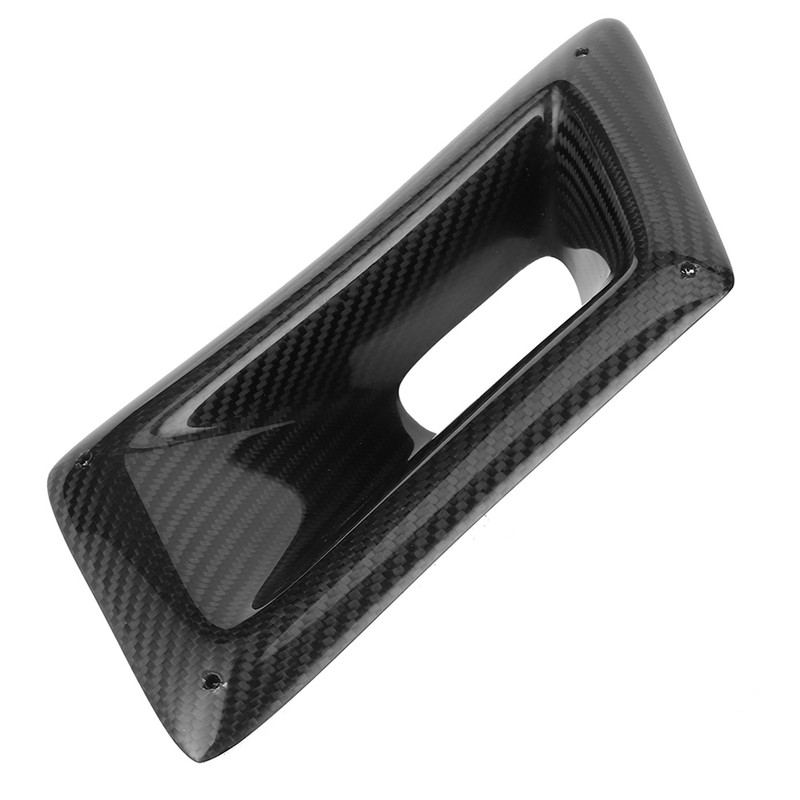 Carbon Fiber Bumper Air Vent Intake Duct Car Accessory Fit