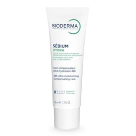 BIODERMA, Sébium Hydra, Crema Facial Hidratante Restauradora, Skincare Piel Grasa, Acción Hidratante por 24 Horas, 40ML                               